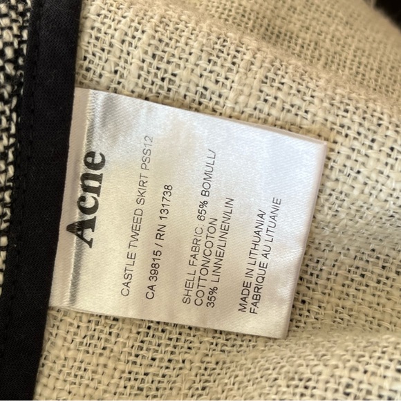Acne Tweed Skirt - Picture 6 of 6